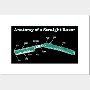 Anatomy of a Straight Razor Posters and Art